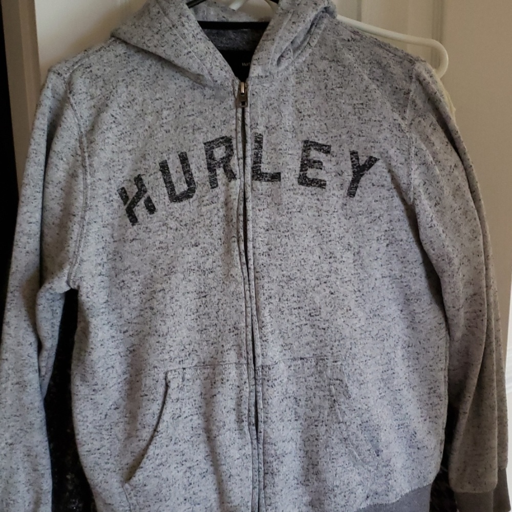 Hurley zip up hoodie